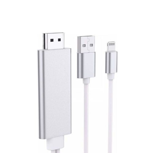 Cabo Hdtv Lightning Digital Av 1080p Para Ipad, Iphone 5g,6g,7g.8g,X