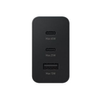 Samsung EP-T6530 Black Adapter 65W 2 Port Type-C And 1 USB