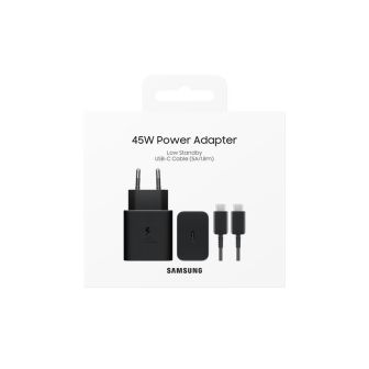 Samsung EP-T4511 Black Charger 240V 45W Type-C To Type-C