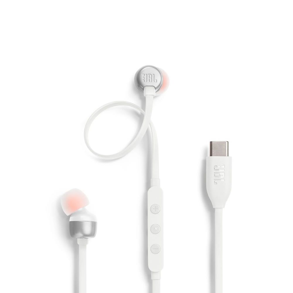 JBL Tune 310C White USB-C Headphones