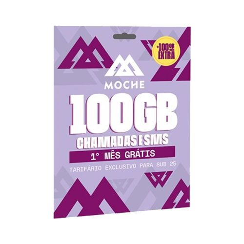 Moche SIM Card 100GB/10000min Per Month 1500SMS Per Day With Extra 100GB