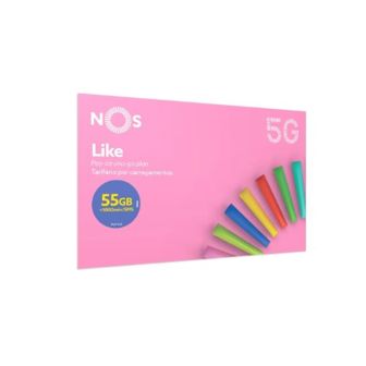 Cartão sim nos like 55gb+50gb de internet e 500 min/sms/mes