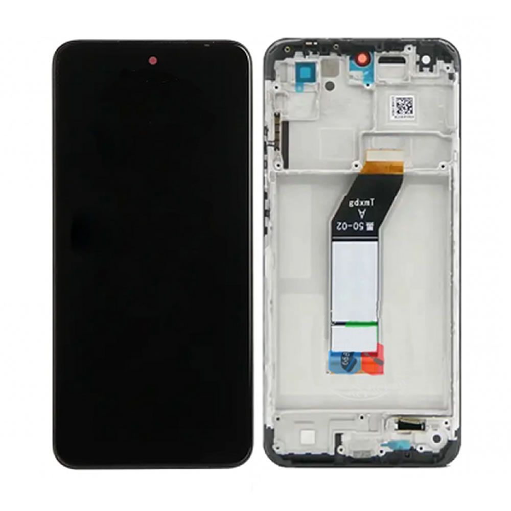 Touch+Display Com Frame Xiaomi Redmi 10 (2022) 21121119sg Preto