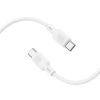 Borofone BX113 White USB Type-C To Type-C Data Cable 60W 3A 1m