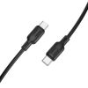 Borofone BX113 Black USB Type-C To Type-C Data Cable 60W 3A 1m