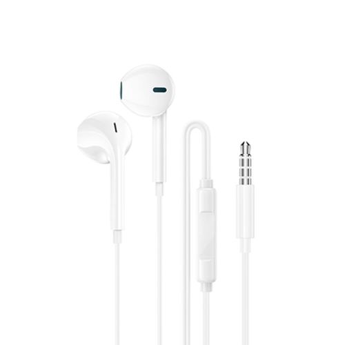 Auricular Borofone BM100 Branco 1.2m 3.5mm Com Microfone