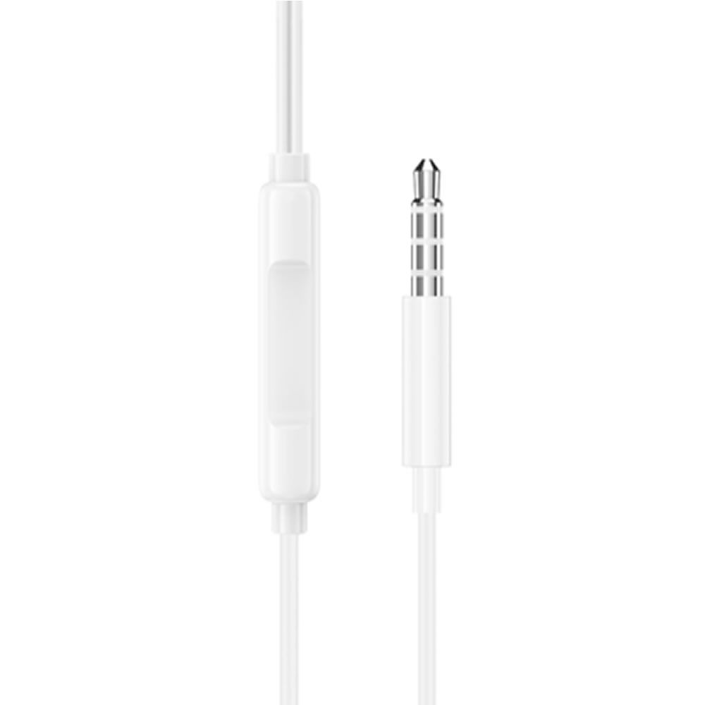 Auricular Borofone BM100 Branco 1.2m 3.5mm Com Microfone
