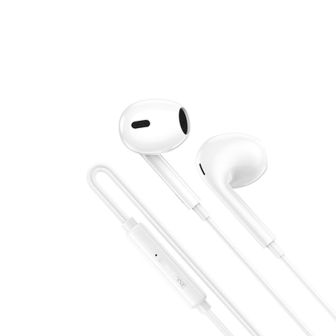 Auricular Borofone BM100 Max Branco 1.2m Tipo-C Com Microfone