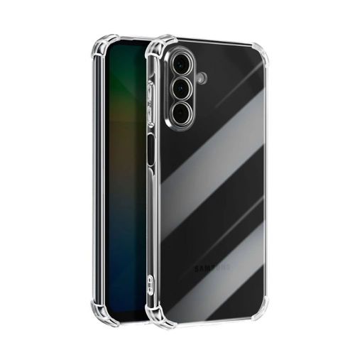 Capa Silicone Anti-Choque Samsung Galaxy S26 Transparente Com Protetor De Câmera