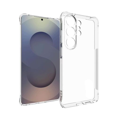 Capa Silicone Anti-Choque Samsung Galaxy S26 Ultra Transparente Com Protetor De Câmera