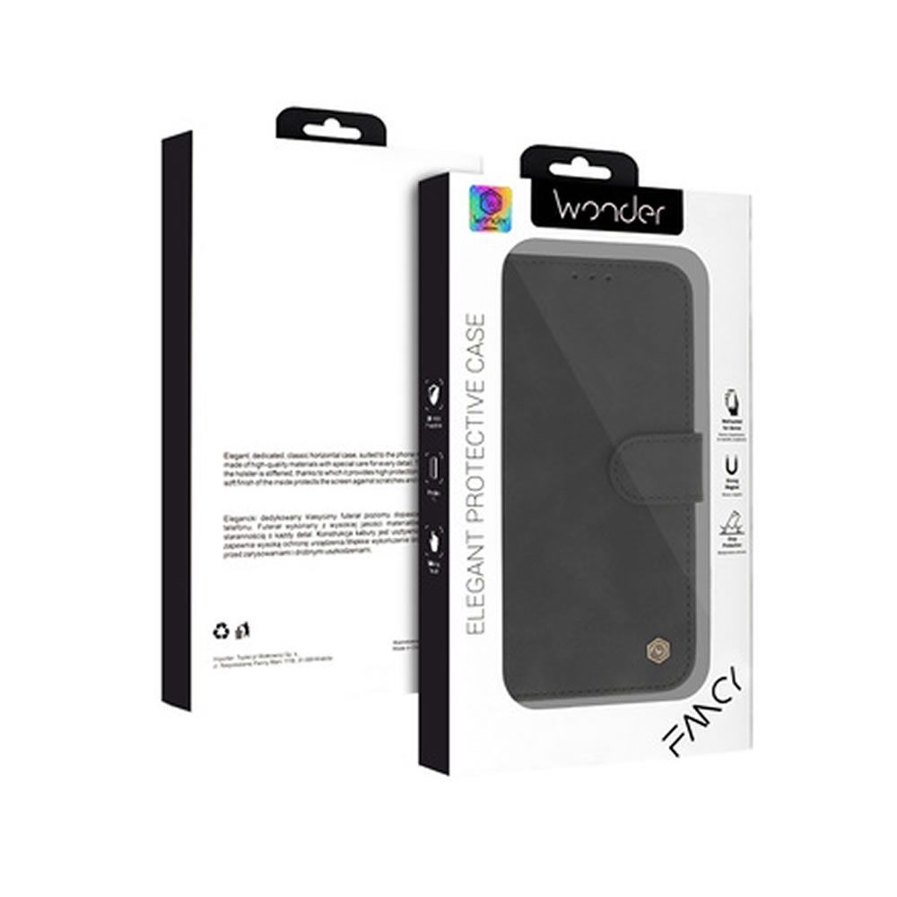 Capa Flip Cover Samsung Galaxy S26 Preto Wonder