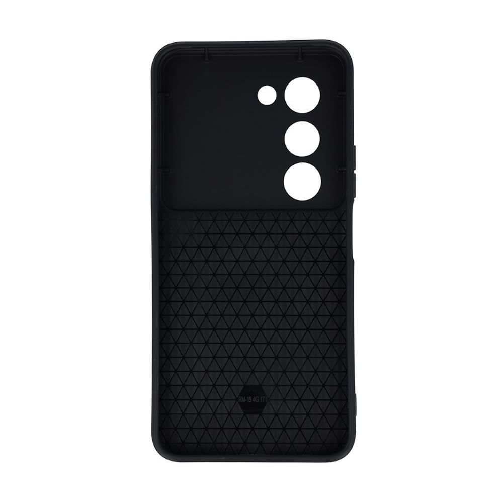 Capa Silicone TPU Com Anel De Dedo Xiaomi Redmi 15 Com Protetor De Câmera E Janela Deslizante