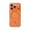 Apple Iphone 17 Pro Max Orange MagSafe Hard Silicone Case