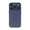 Capa Silicone Dura Apple Iphone 17 Pro Azul MagSafe