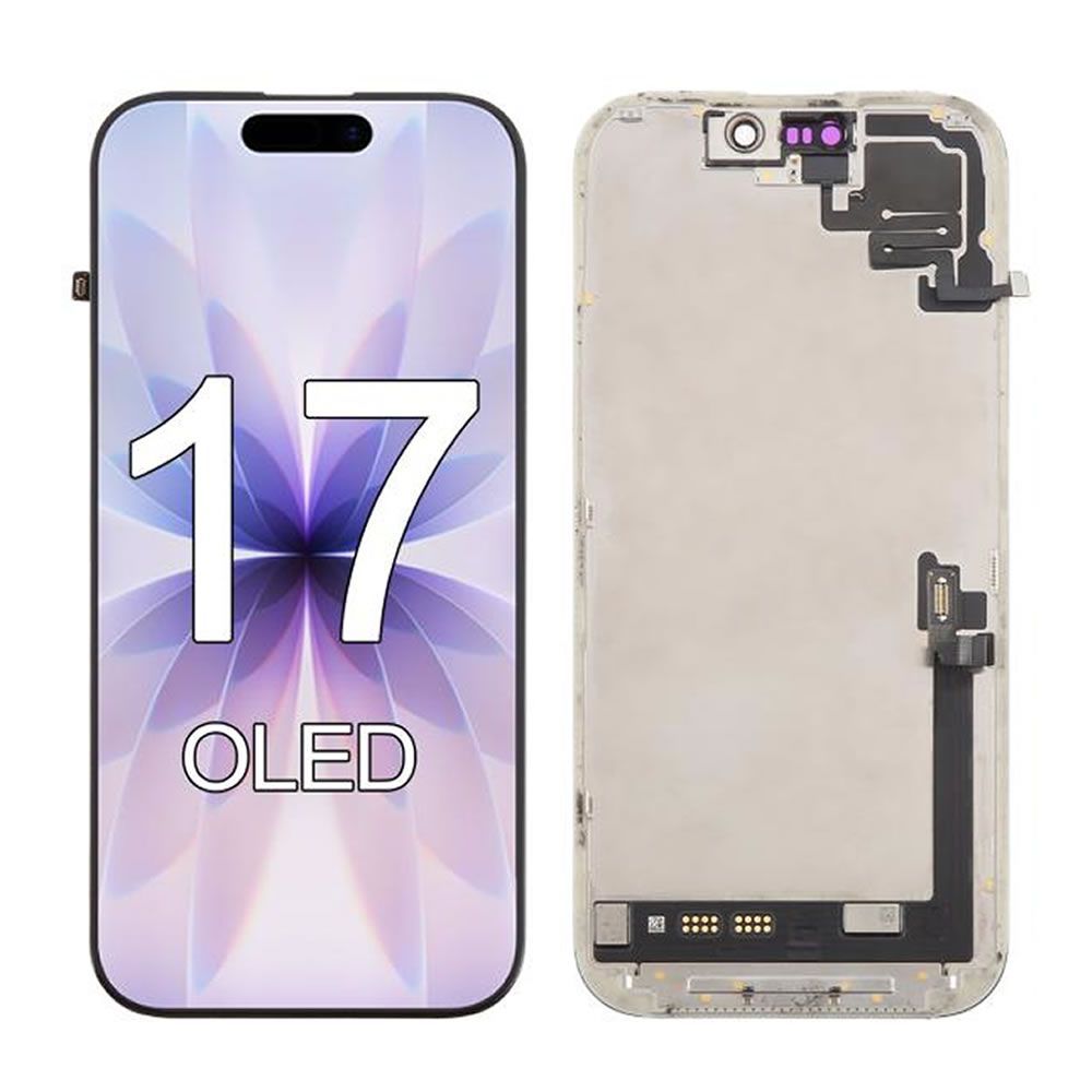 Apple Iphone 17 6.3" Soft Oled Black Touch+Display
