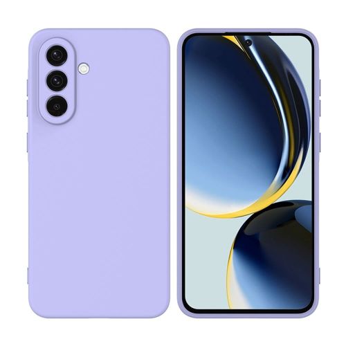 Capa Silicone Samsung Galaxy A26 Lilás Com Protetor de Câmera