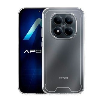 Capa Silicone Dura Anti-Choque Xiaomi Redmi Note 15 Pro 4g Transparente